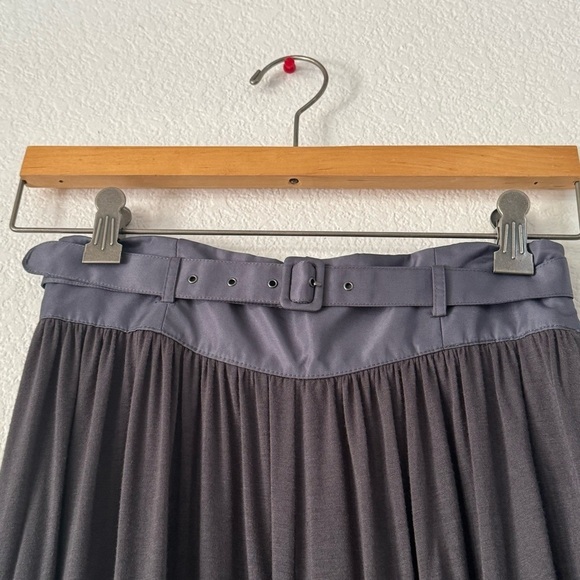 Anthropologie Twelve By Twelve Belted Dhoti Gray Pants - Picture 3 of 5